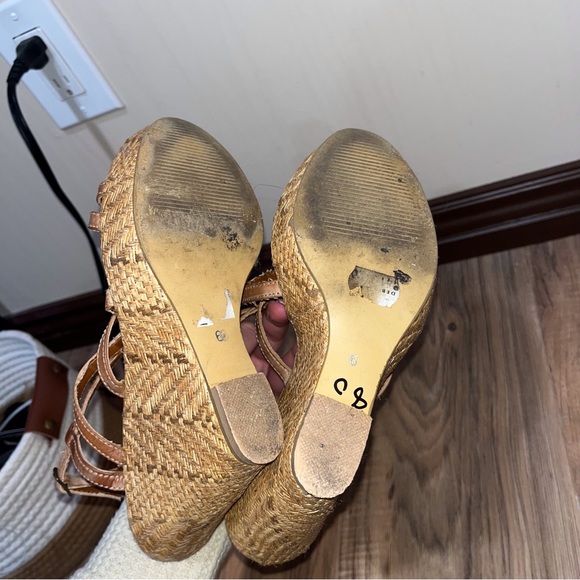 Rocha Johnrocha strappy woven wedges - Picture 8 of 8